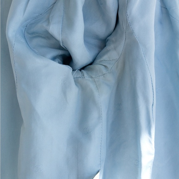 Chanel Vintage Spring/Summer 1996 Light Blue CC Tweed 96P Coat Mini Dress - Picture 12 of 16